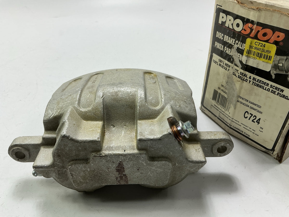MISSING HARDWARE REMAN. Pro Stop C724 Front Left Disc Brake Caliper