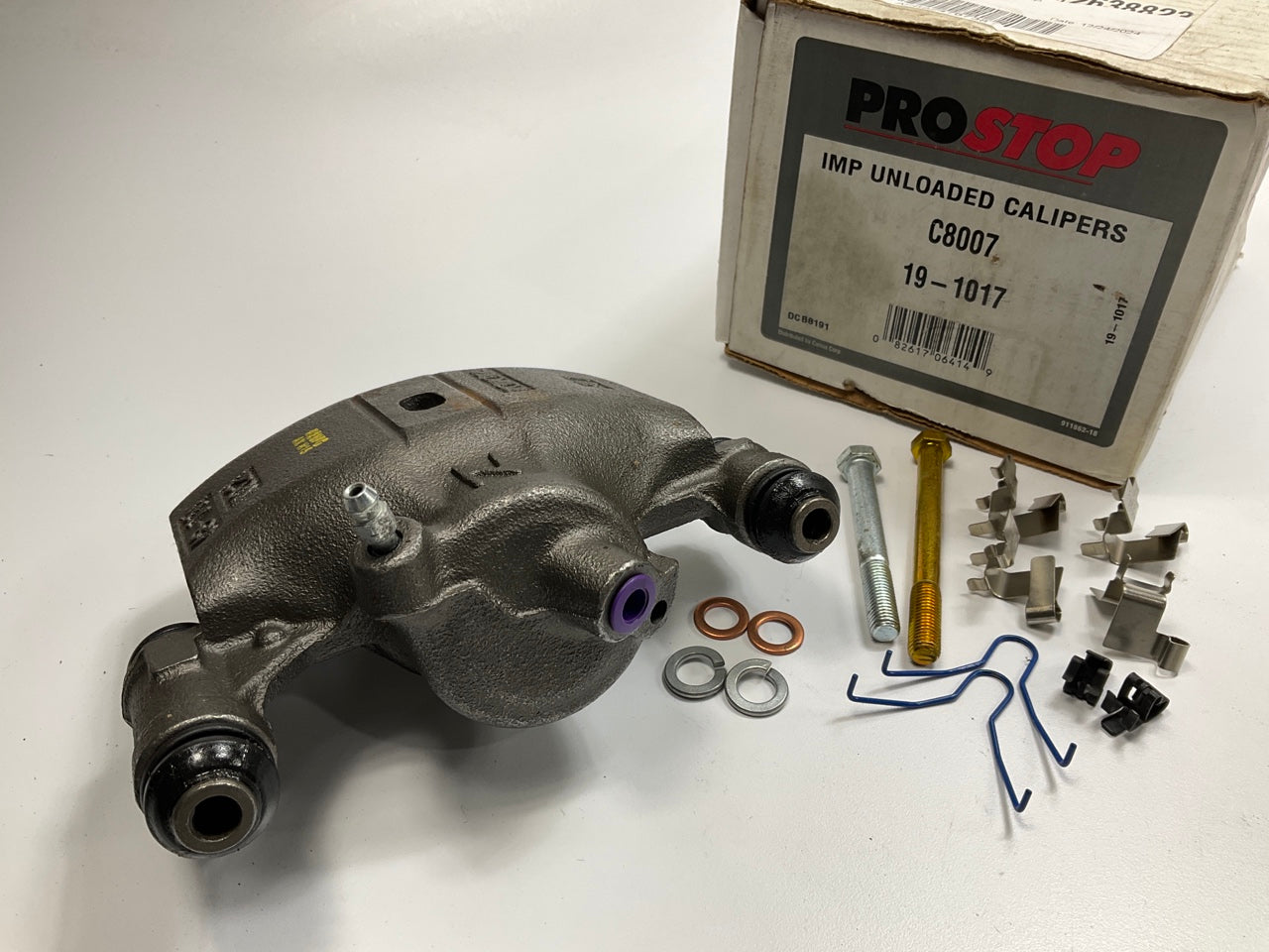 REMAN. Pro Stop C8007 Front Left Brake Caliper For 1987-1990 Toyota Tercel