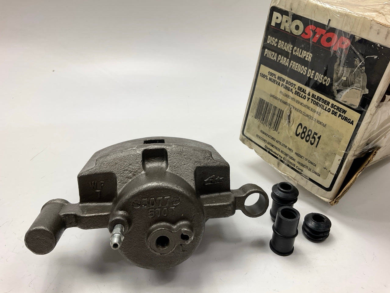 REMAN. Pro Stop C8851 Front Left Brake Caliper