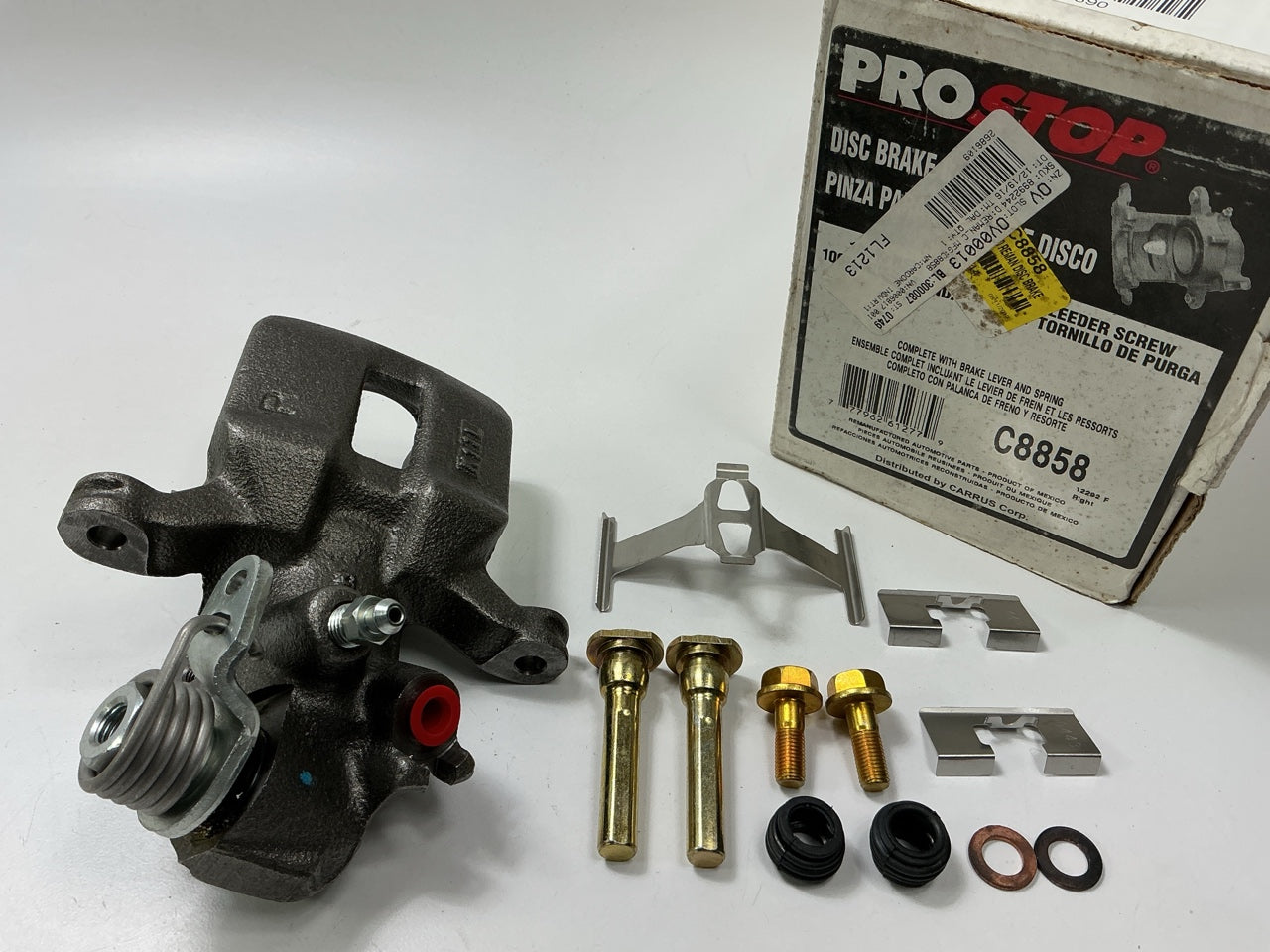 REMAN. Pro Stop C8858 Rear Right Brake Caliper For 1993-1997 Honda Civic Del Sol