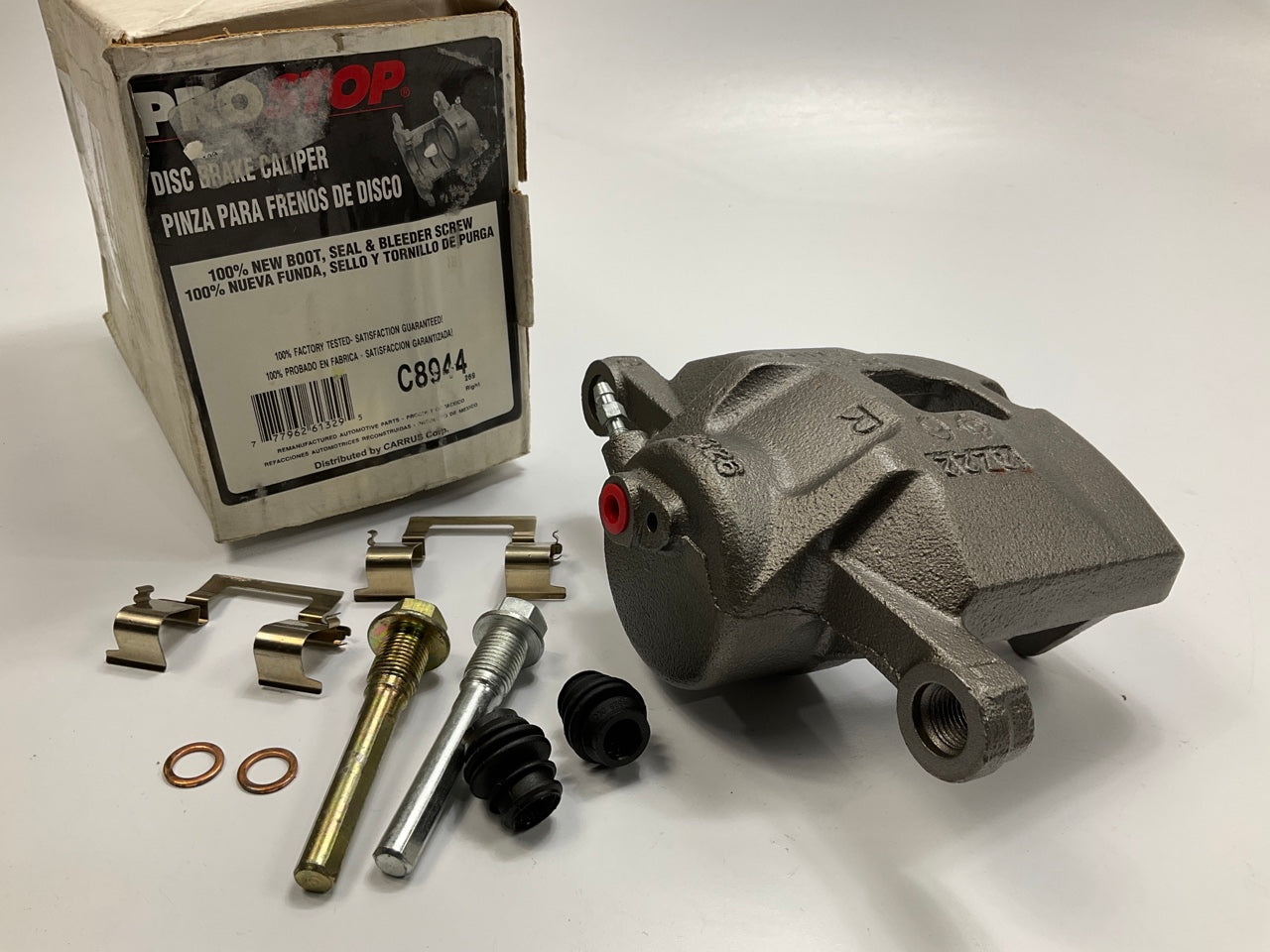 REMAN. Pro Stop C8944 Front Right Disc Brake Caliper