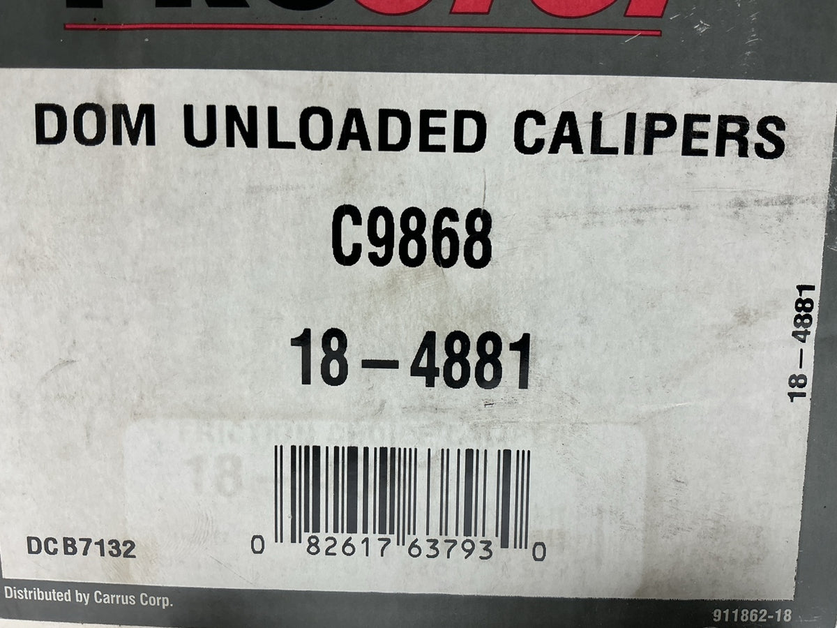REMAN. Pro Stop C9868 Front Right Disc Brake Caliper