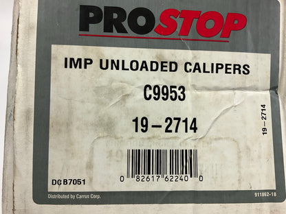 REMAN. Pro Stop C9953 Front Left Disc Brake Caliper