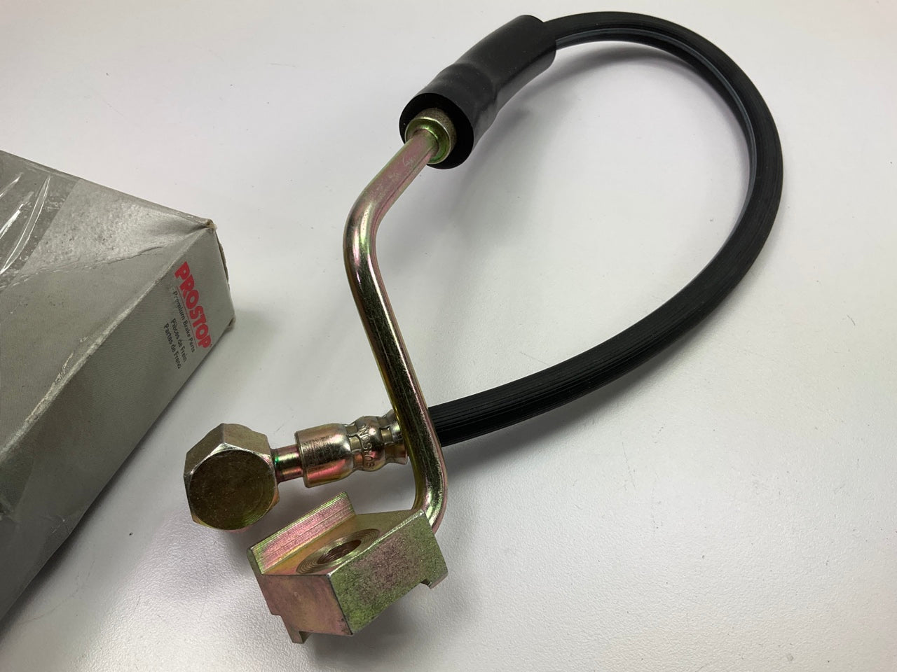 Pro Stop H380076 Brake Hose - Front Left - 1992-1993 Ford E-150 Econoline Van