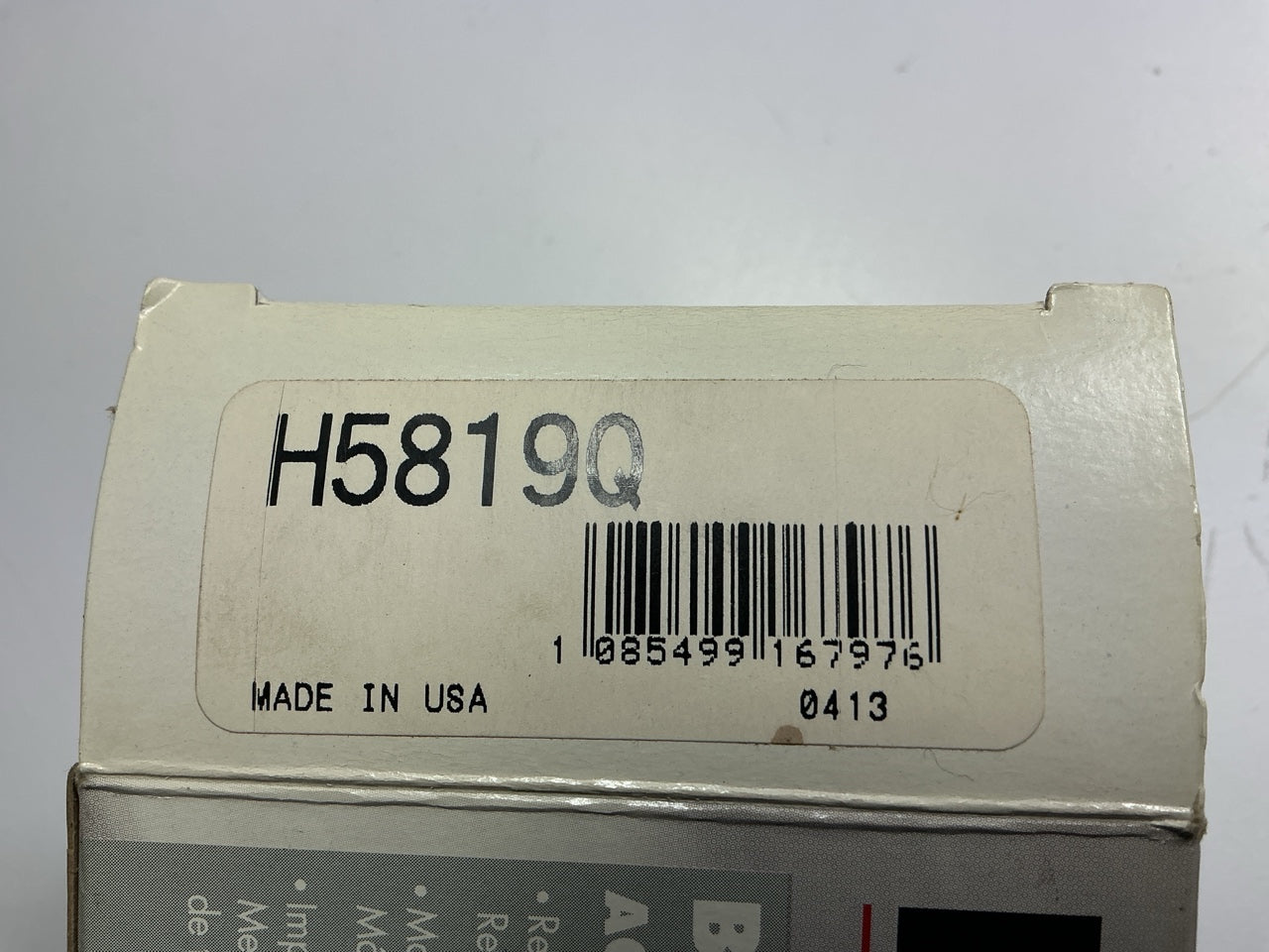 Pro Stop H5819Q Disc Brake Hardware Kit, Rear