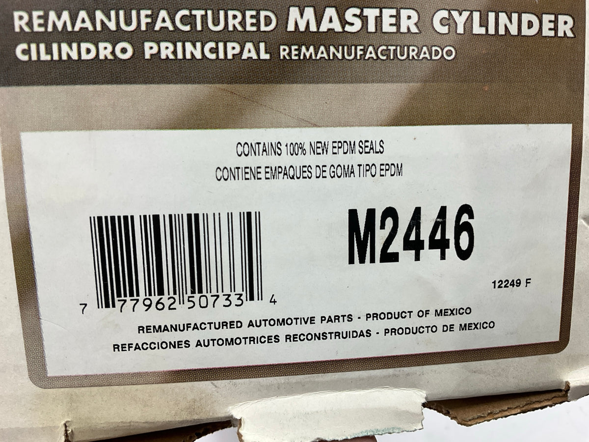 REMAN. Pro Stop M2446 Brake Master Cylinder