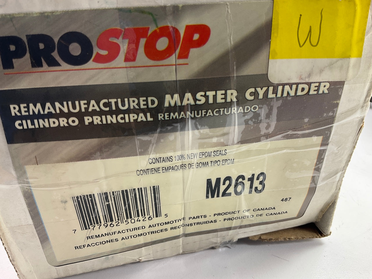 Pro Stop M2613 REMAN Brake Master Cylinder