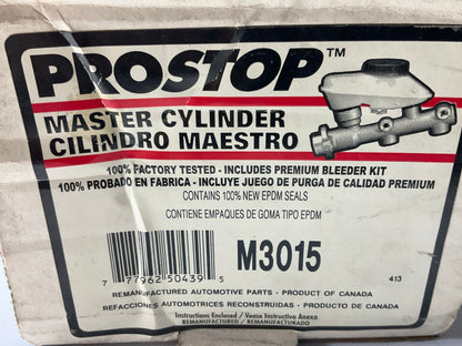 REMAN. Pro Stop M3015 Brake Master Cylinder For 1992-1997 Ford Aerostar