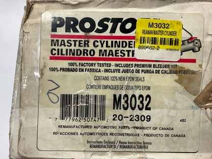 Pro Stop M3032 Brake Master Cylinder