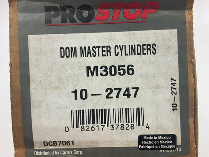 Pro Stop M3056 Brake Master Cylinder W/O Reservoir - REMAN