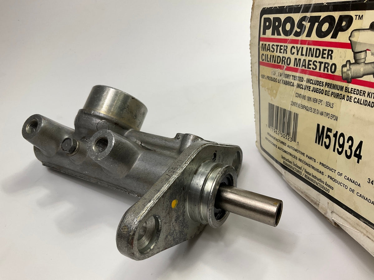 REMAN. Pro Stop M51934 Brake Master Cylinder