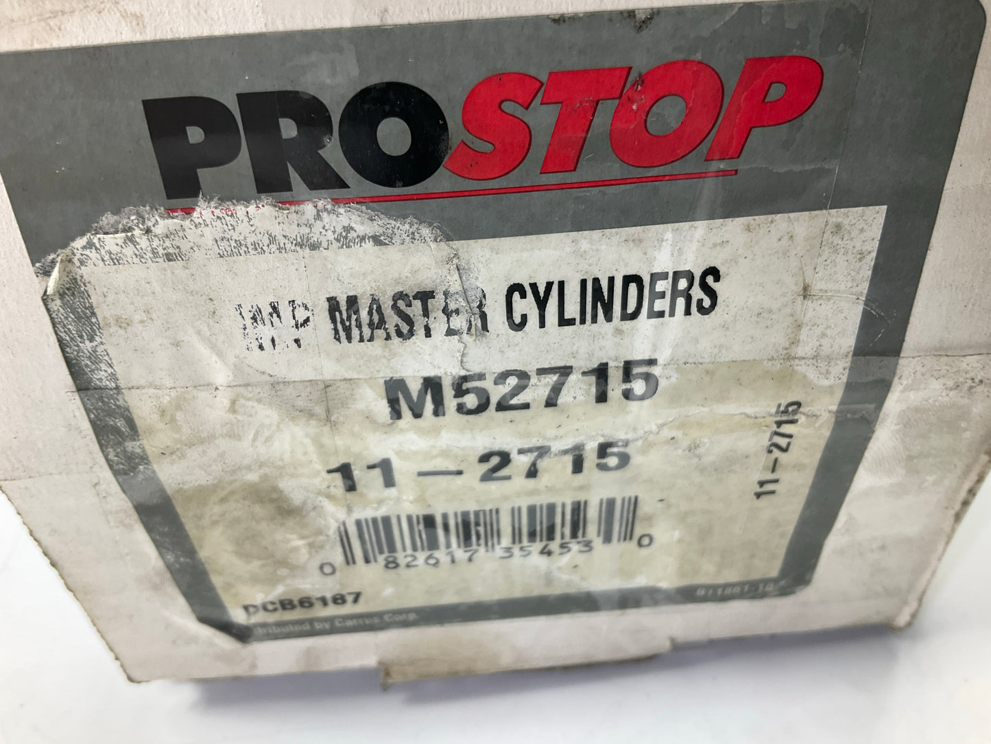REMAN. Pro Stop M52715 Brake Master Cylinder