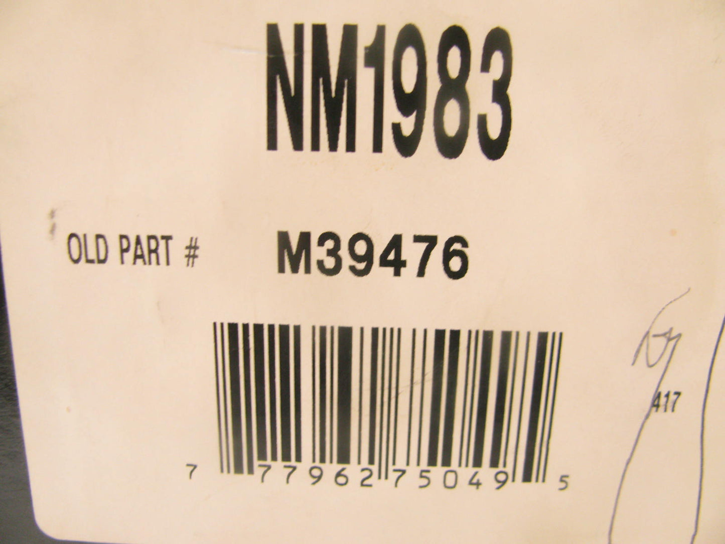 Pro Stop NM1983 Brake Master Cylinder