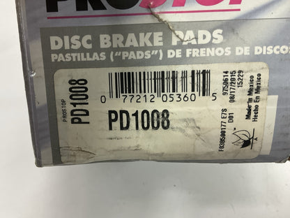 Pro Stop PD1008 Rear Disc Brake Pad Set For 2004-2011 Mazda RX-8