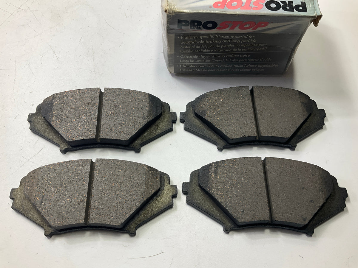 Pro Stop PD1009 Front Disc Brake Pad Set For 2004-2011 Mazda RX-8