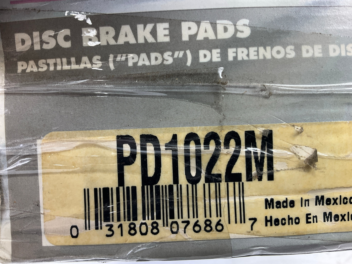 Pro Stop PD1022M Front Semi-Metallic Disc Brake Pads