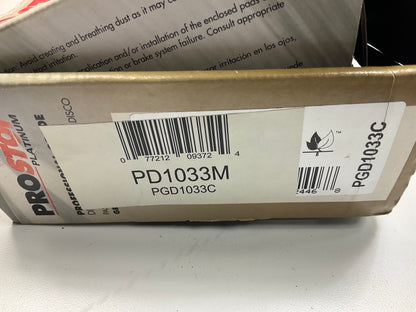 Pro Stop PD1033M Rear Semi-Metallic Disc Brake Pads