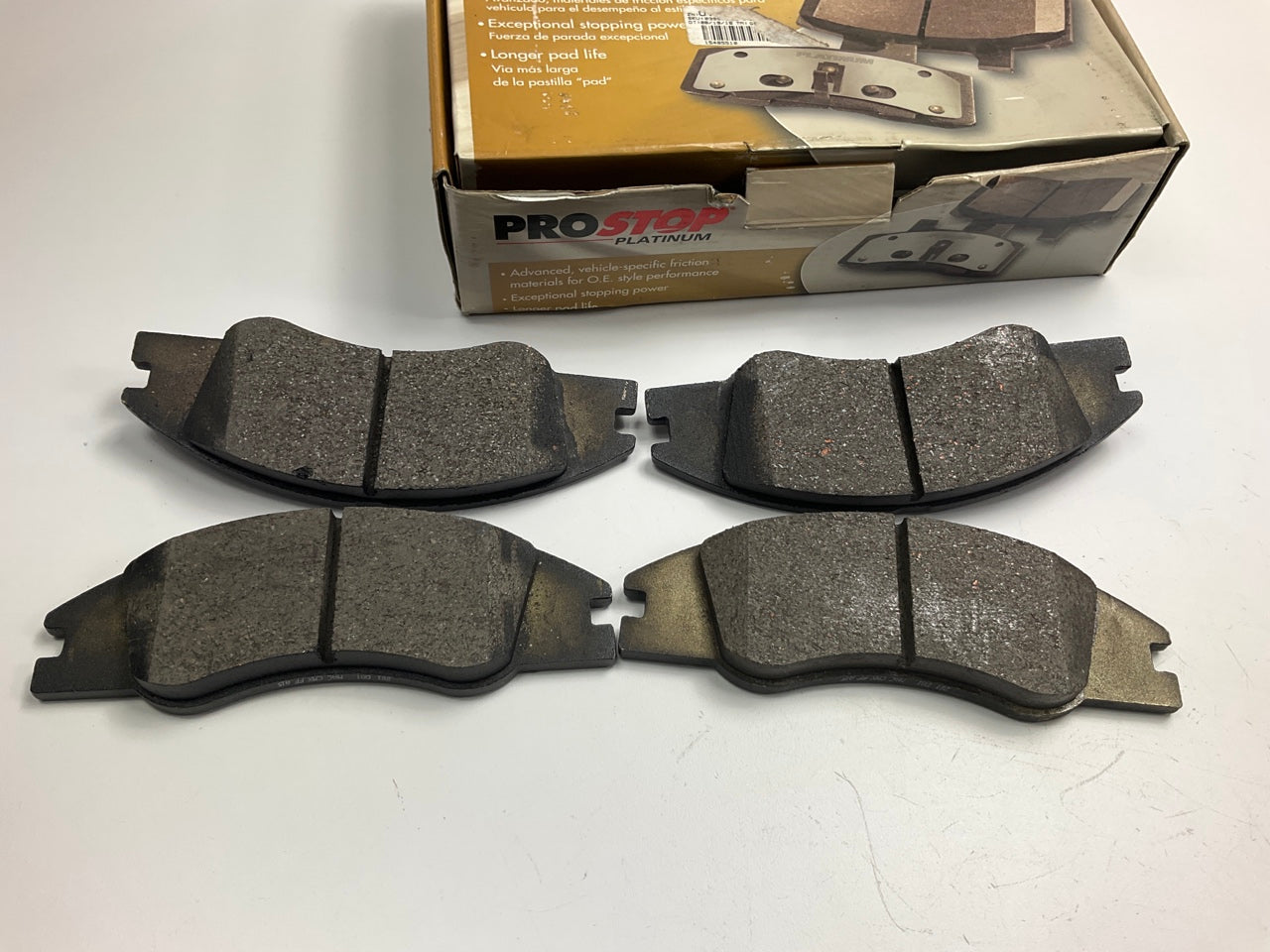 Pro Stop PD1074M Semi-Metallic Disc Brake Pads - Front