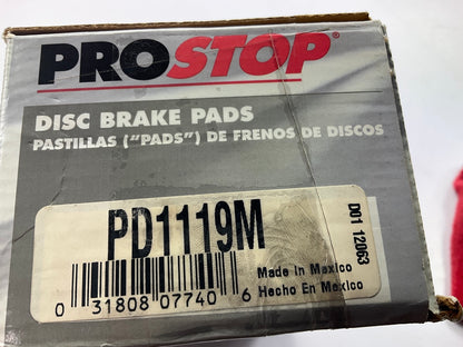 Pro Stop PD1119M Front Disc Brake Pads For 2006-2010 Hummer H3