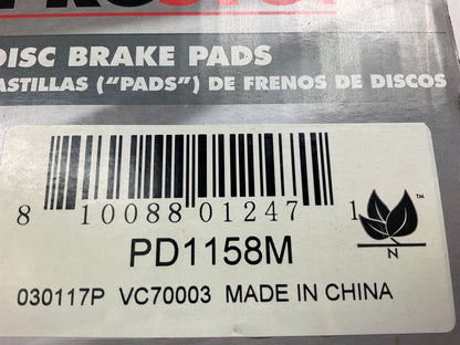 Pro Stop PD1158M Semi-Metallic Disc Brake Pads - Front
