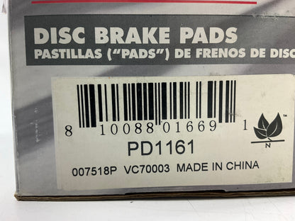 MISSING HARDWARE Pro Stop PD1161 Rear Disc Brake Pad Set