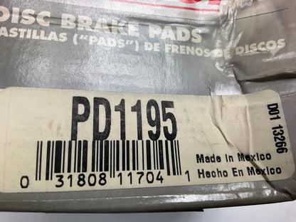 Pro Stop PD1195 Front Brake Pads For 2006-2007 Suzuki Aerio