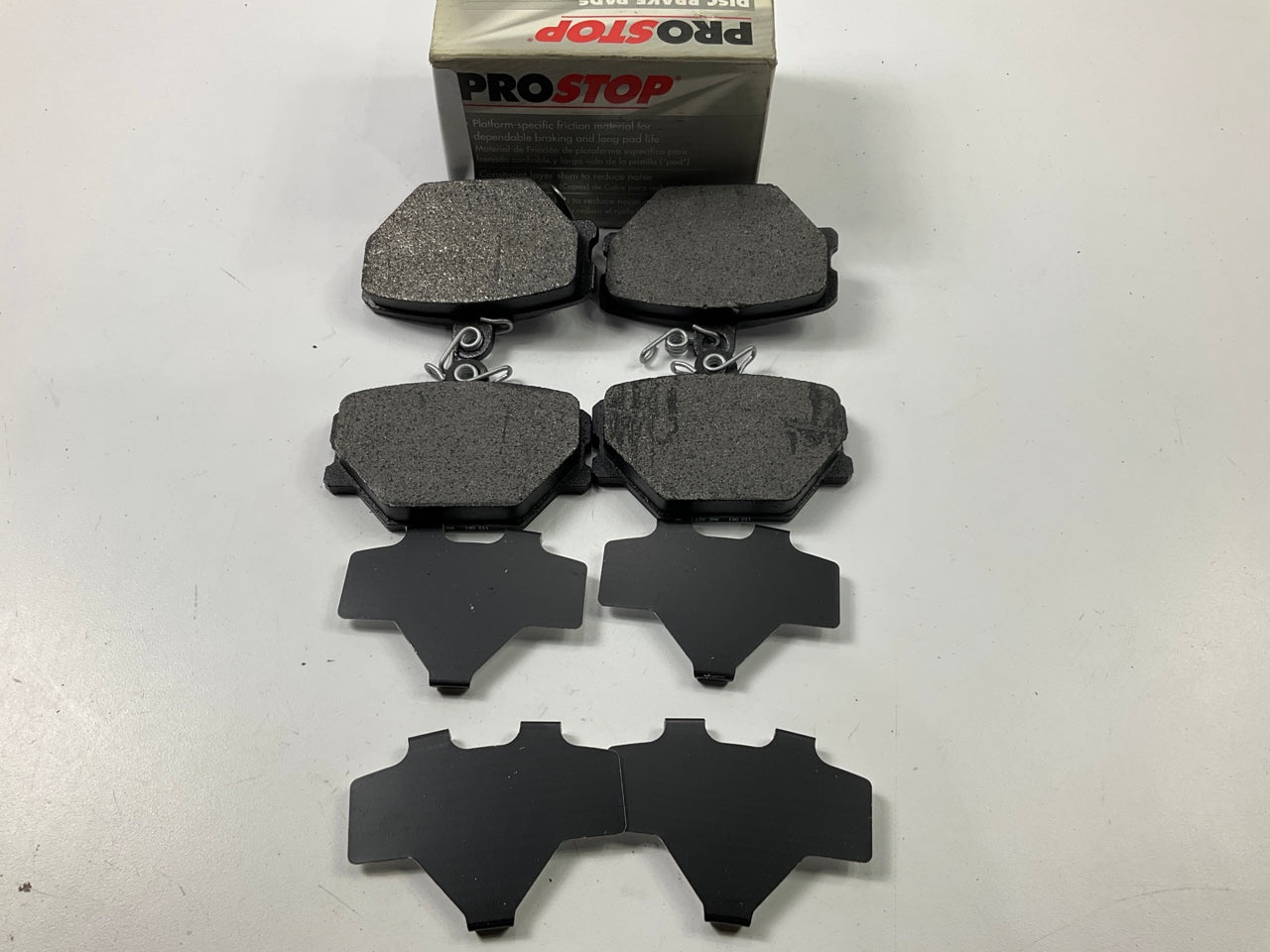 Pro Stop PD1252 Front Disc Brake Pads For 2005-2016 Smart Fortwo