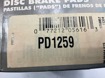Pro Stop PD1259 Rear Disc Brake Pad Set