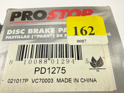 Pro Stop PD1275 Rear Disc Brake Pads
