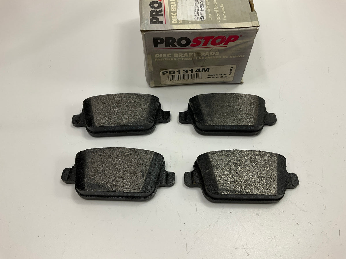 Pro Stop PD1314M Rear Disc Brake Pad Set 2008-2013 LR2, 2007-2009 S80
