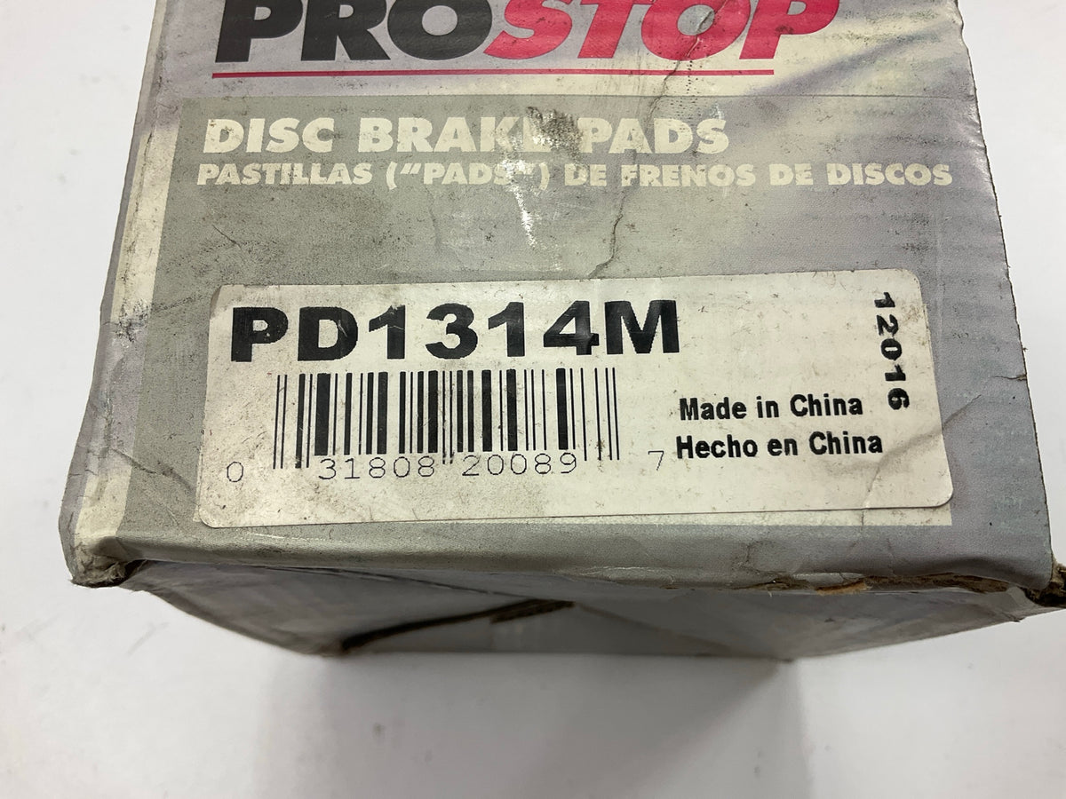 Pro Stop PD1314M Rear Disc Brake Pad Set 2008-2013 LR2, 2007-2009 S80
