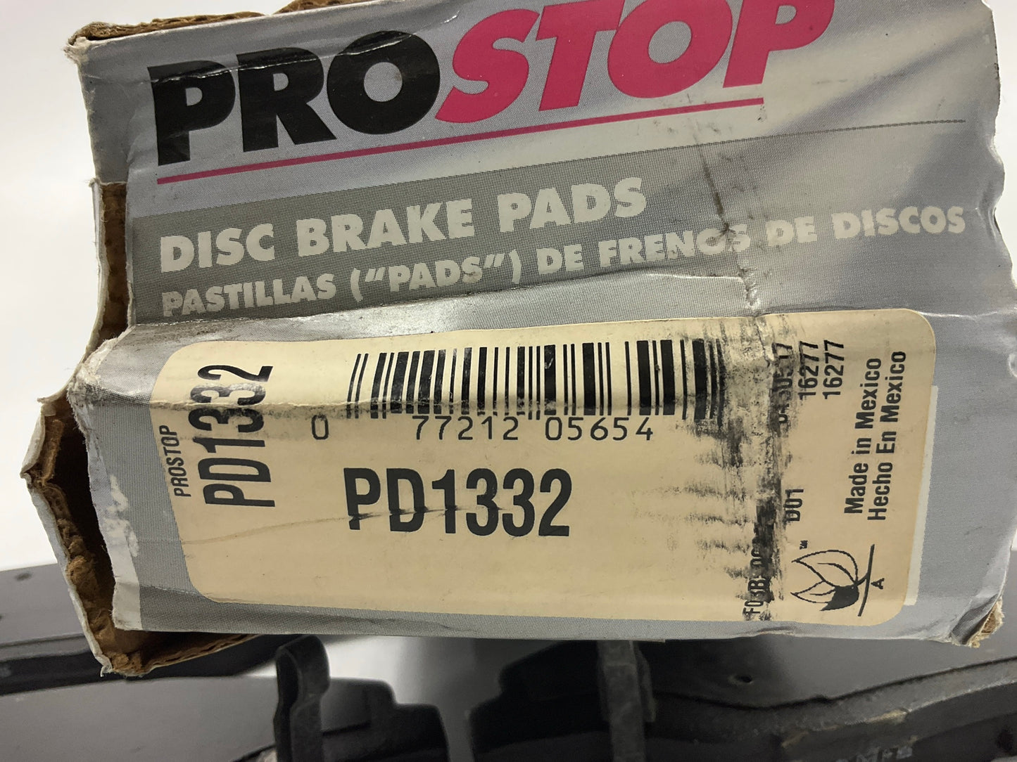 Pro Stop PD1332 Front Disc Brake Pads 2008-14 Cadillac CTS, 2009-2011 STS