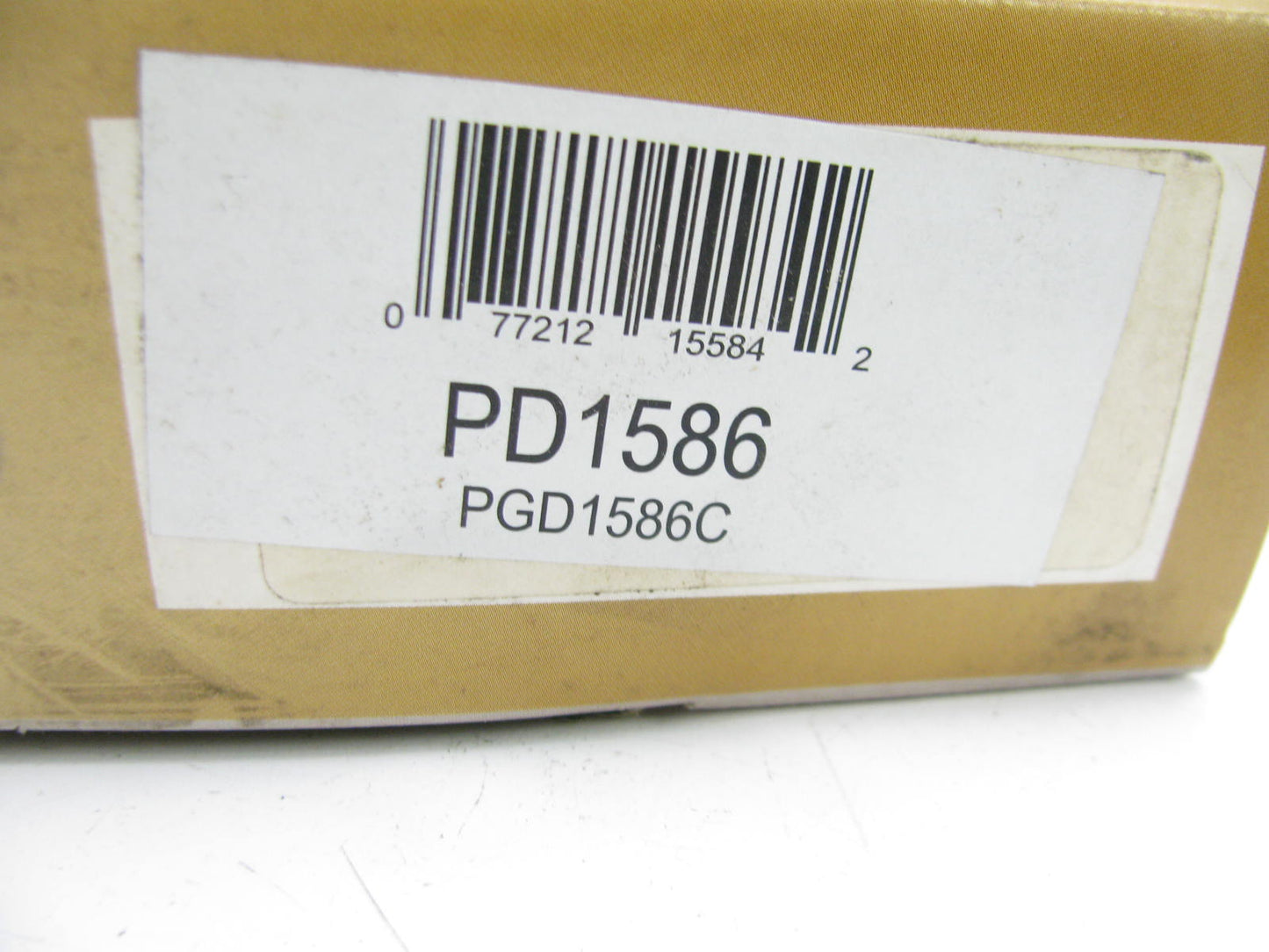 Pro Stop PD1586 FRONT Brake Pads