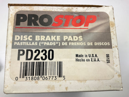 Pro Stop PD230 REAR Disc Brake Pads