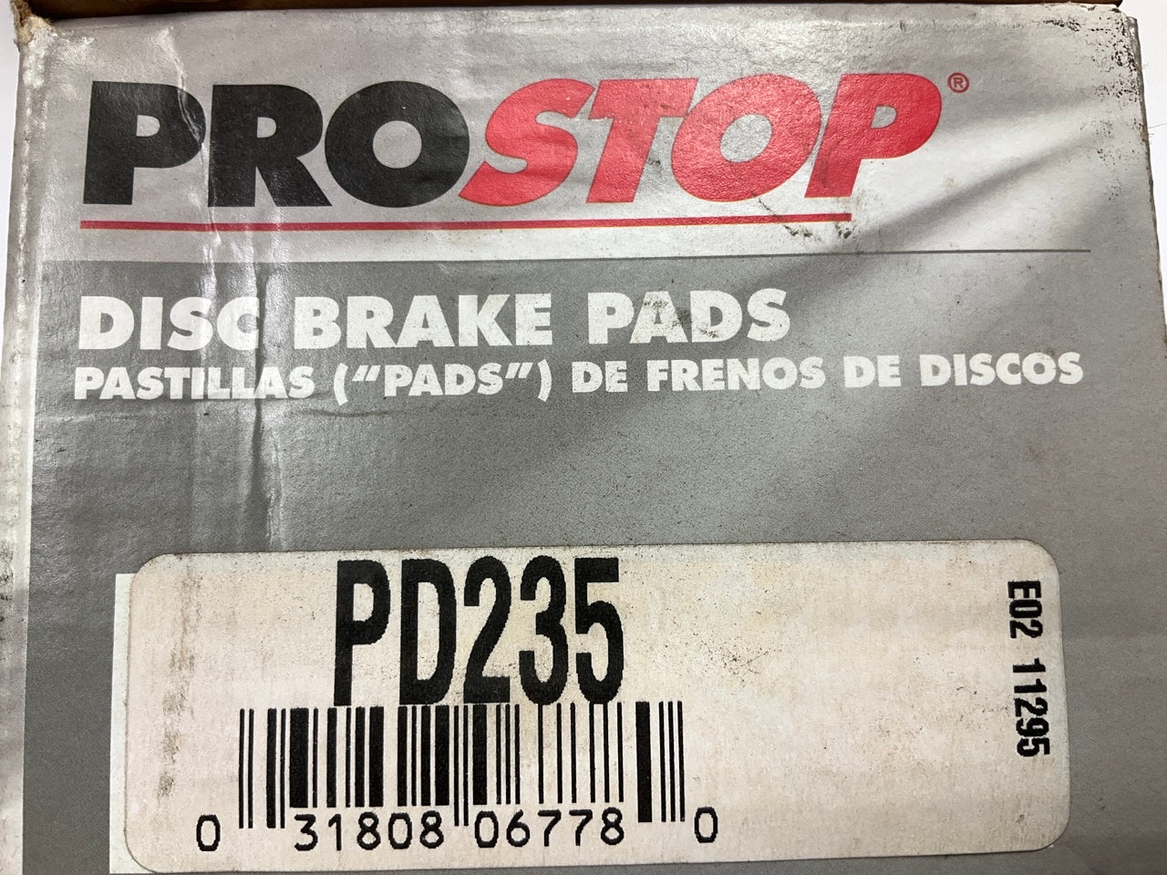 Pro Stop PD235 REAR Disc Brake Pads For 1979-1985 Mazda RX-7