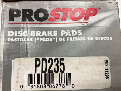 Pro Stop PD235 REAR Disc Brake Pads For 1979-1985 Mazda RX-7