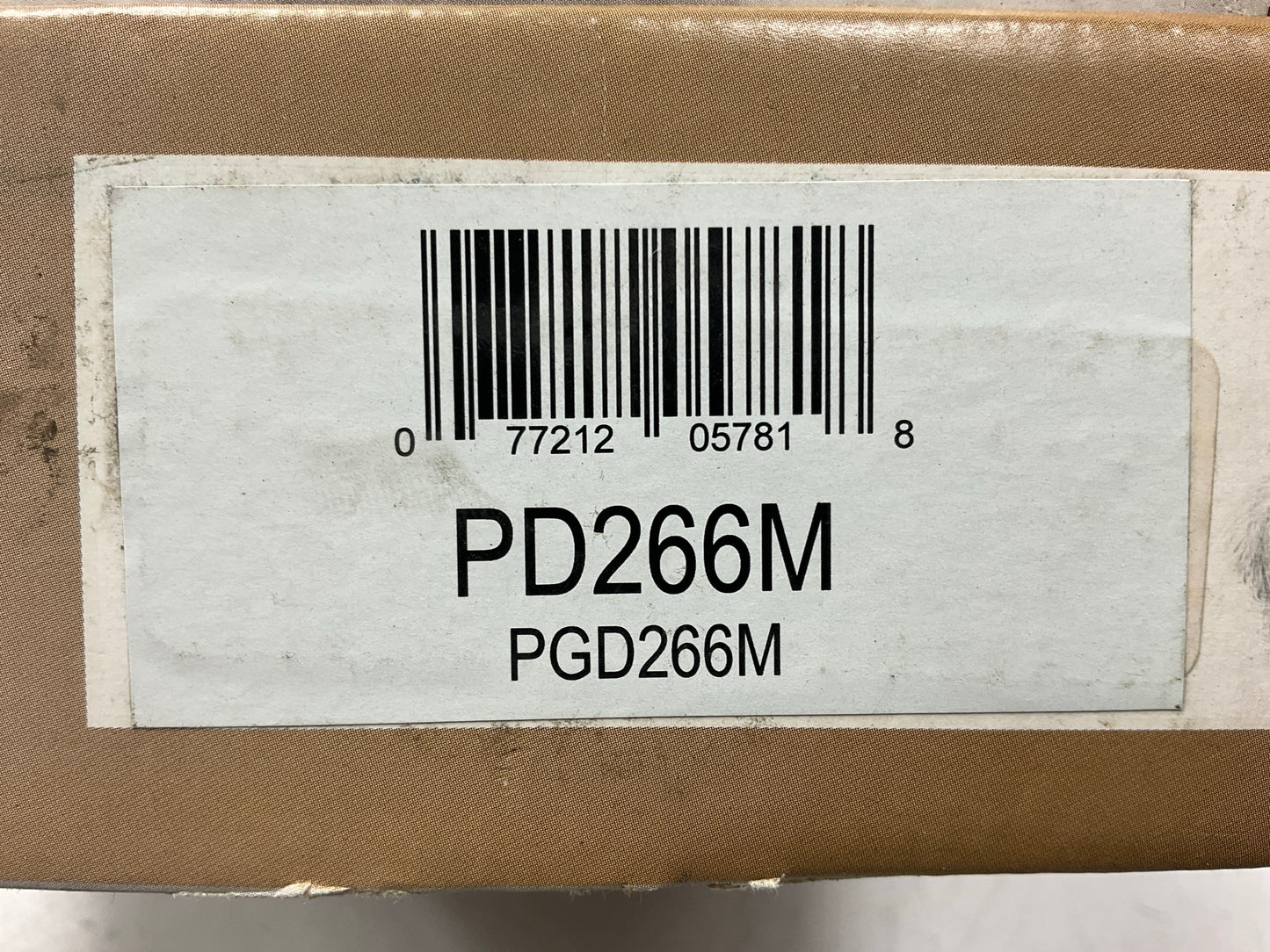 Pro Stop PD266M Front Semi-Metallic Disc Brake Pads