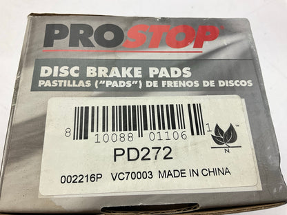 Pro Stop PD272 Rear Disc Brake Pads