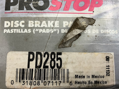 Pro Stop PD285 Front Disc Brake Pads