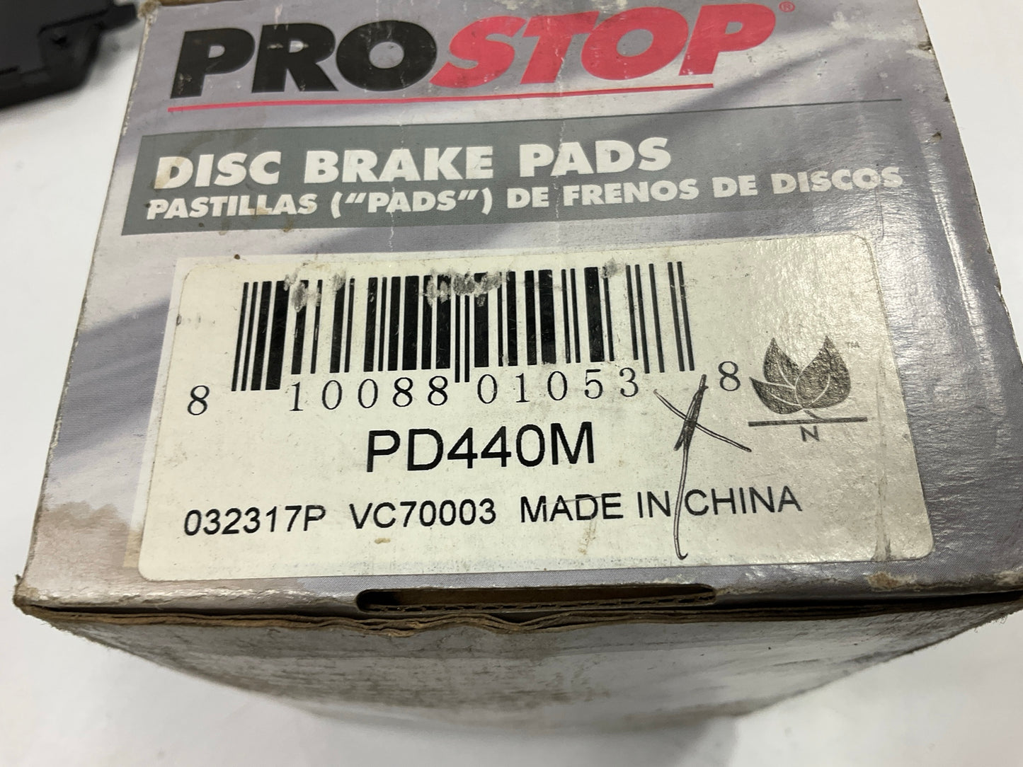 Pro Stop PD440M Front Semi-Metallic Disc Brake Pad Set