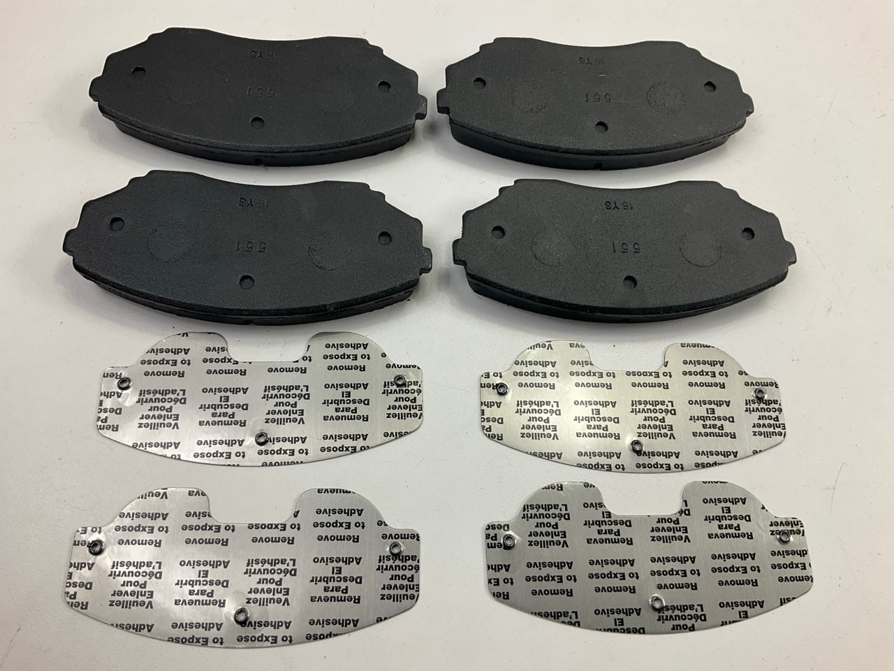 Pro Stop PD551M Front Semi-Metallic Disc Brake Pads