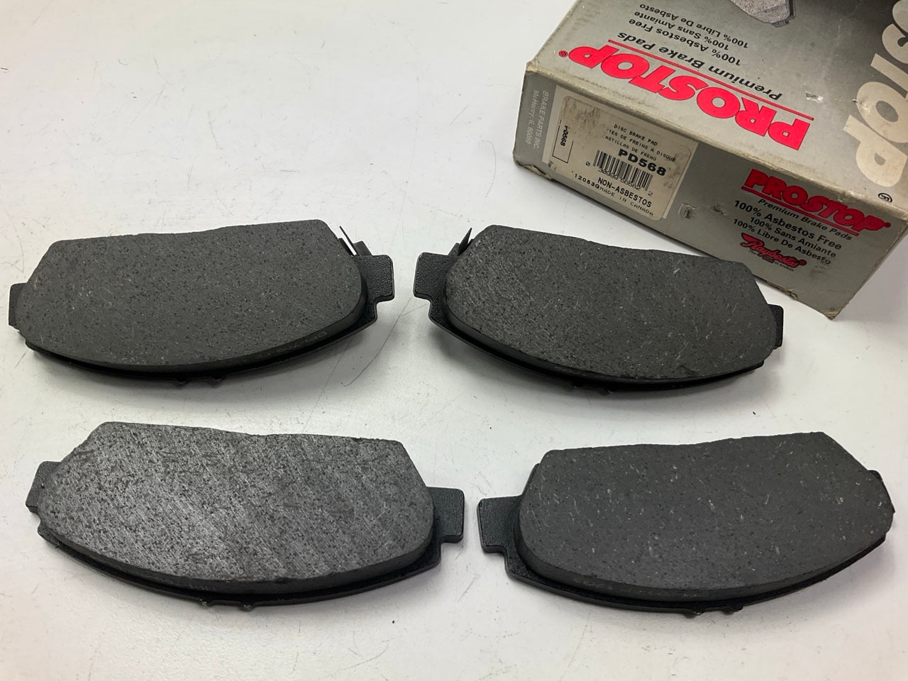 Pro Stop PD568 Front Brake Pads For 1992-1996 Honda Prelude