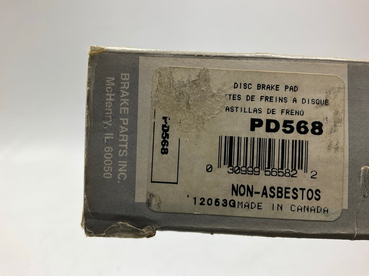 Pro Stop PD568 Front Brake Pads For 1992-1996 Honda Prelude