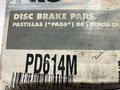 Pro Stop PD614M Front Disc Brake Pad Set 1992-1993 Caprice, 1995-1996 Impala