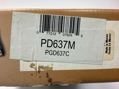 Pro Stop PD637M Front Disc Brake Pads - Semi-Metallic