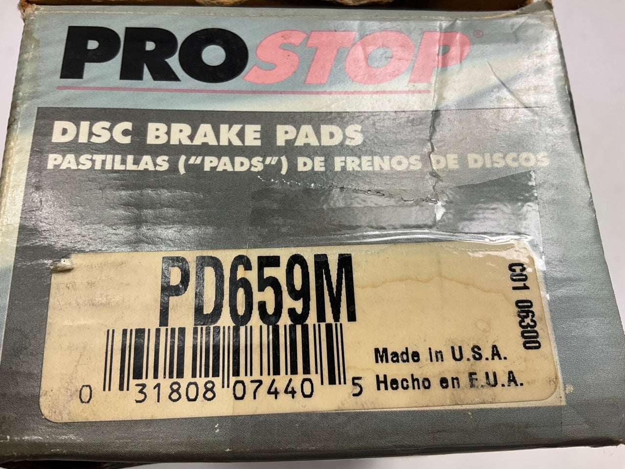 Pro Stop PD659M Front Disc Brake Pad Set - Semi-Metallic