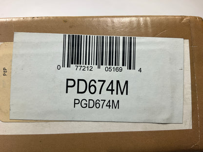 Pro Stop PD674M Rear Semi-Metallic Disc Brake Pads