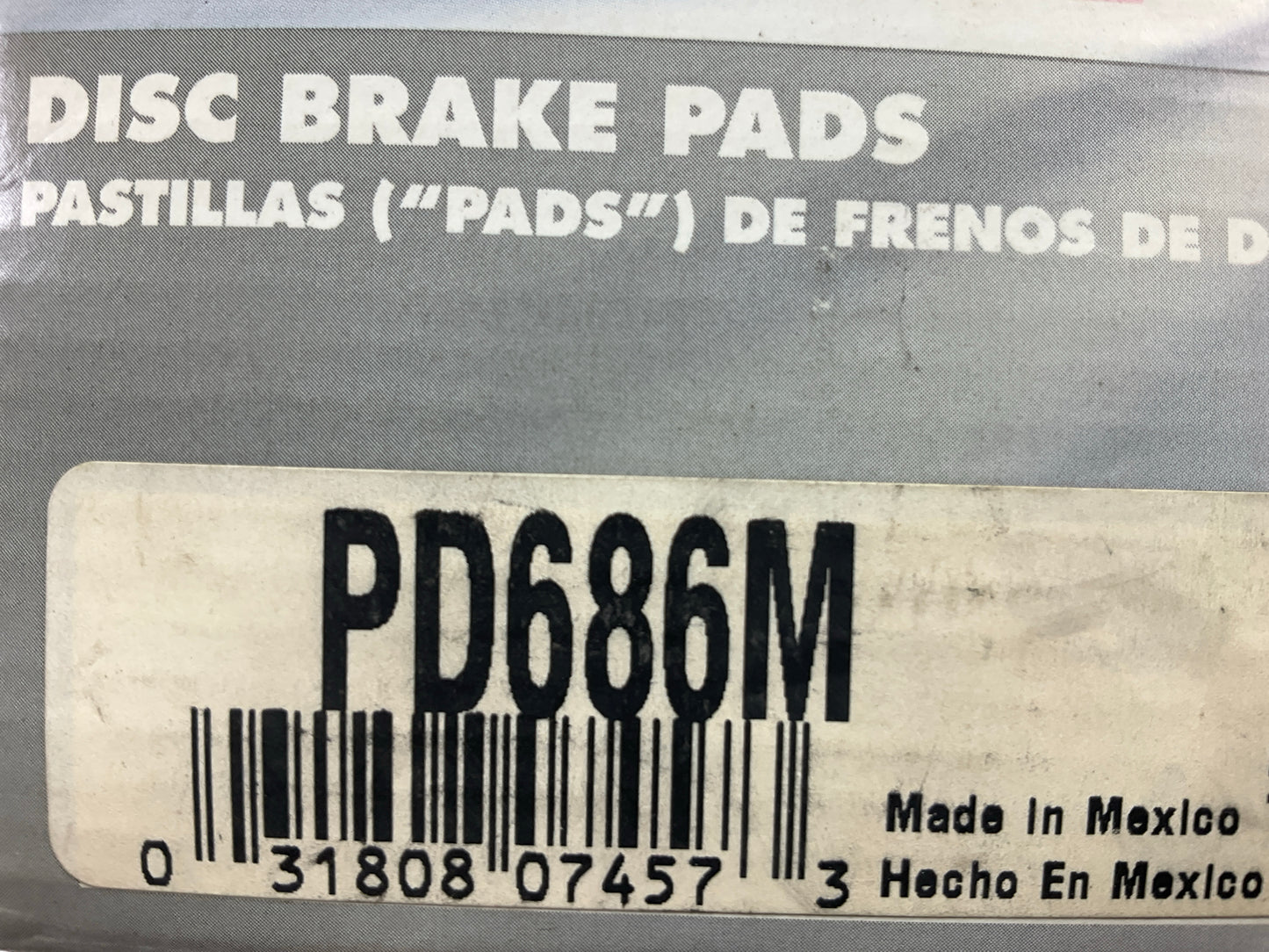 Pro Stop PD686M Front Brake Pads For 1996-1998 Toyota T100