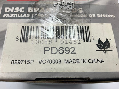 Pro Stop PD692 Rear Disc Brake Pads