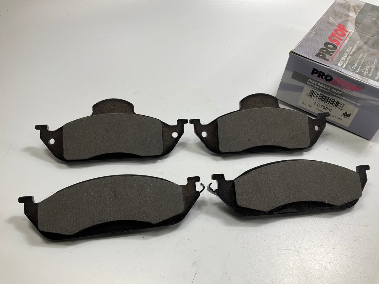 Pro Stop PD760M Front Disc Brake Pads, Semi-Metallic